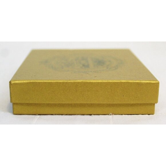 Vtg 1994 LJB Ranch House Texas Ornament Visions of Wildflowers Gold Porcelain - Picture 9 of 11